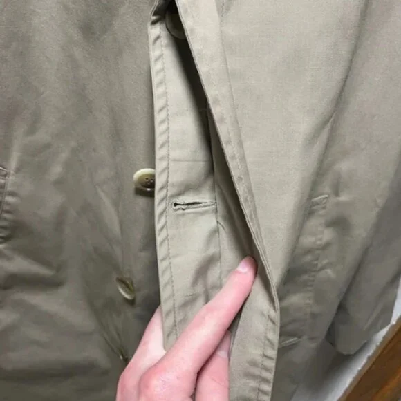 London Fog Maincoats 80s Vintage Trench Coat